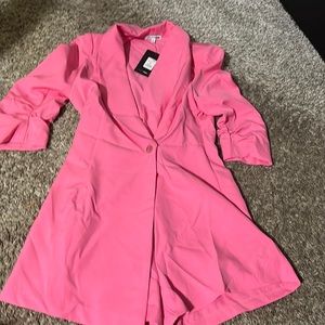 Pink blazer set (new with tags)